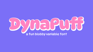 Beispiel einer DynaPuff-Schriftart
